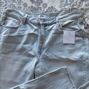 Pistola Sky Blue Denim Pants